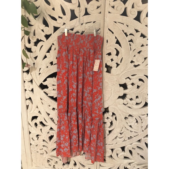 Free People Way of the Wind Printed Skirt - Picture 2 of 3